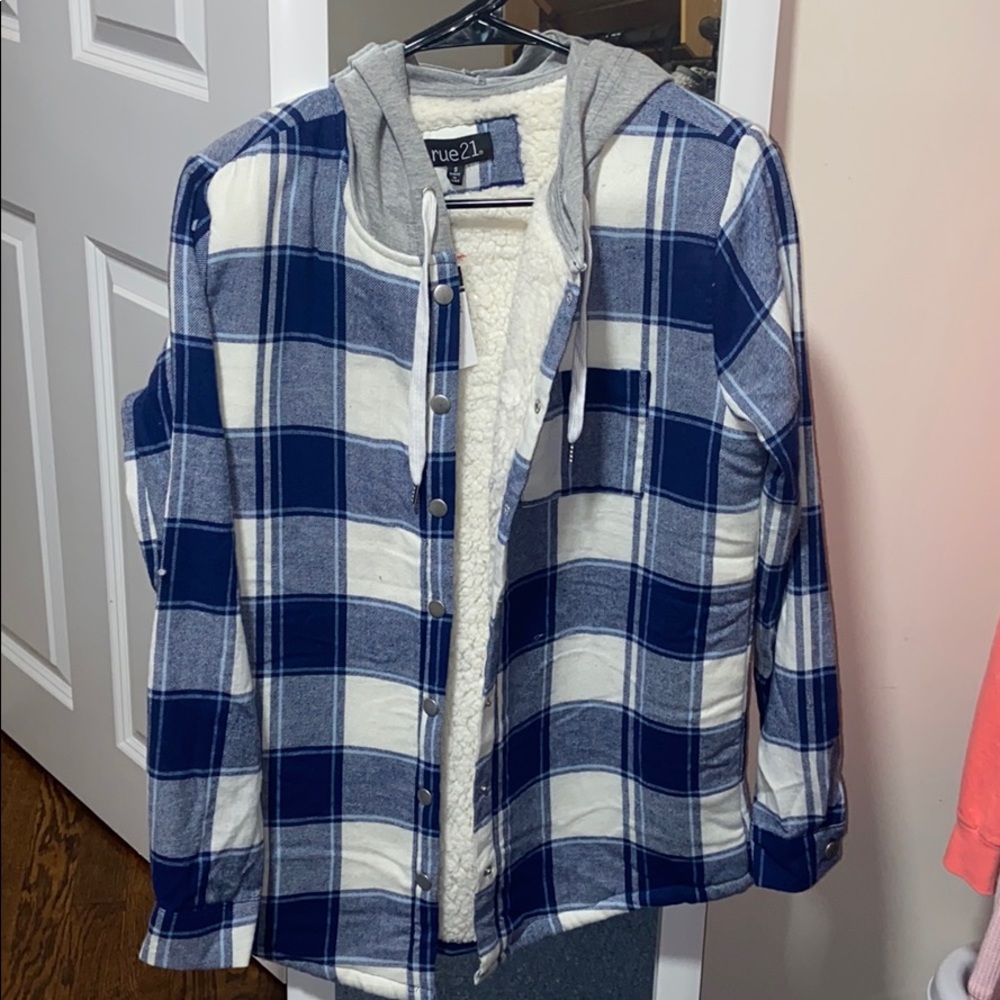 Sherpa lined jacket